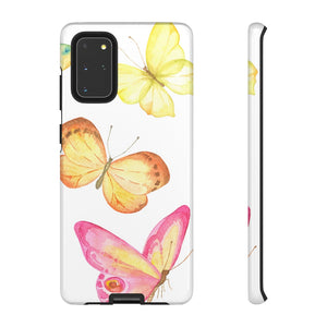 CASEBOB Phone Case Samsung Galaxy S20+ / Glossy Watercolor Butterflyes Samsung Case (Protective)