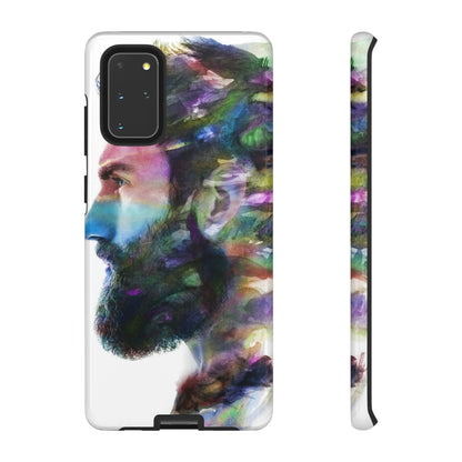 CASEBOB Phone Case Samsung Galaxy S20+ / Glossy Watercolor Portrait Android Case (Protective)