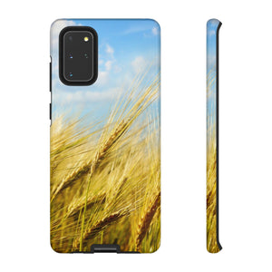 CASEBOB Phone Case Samsung Galaxy S20+ / Glossy Wheat Field Android Case (Protective)