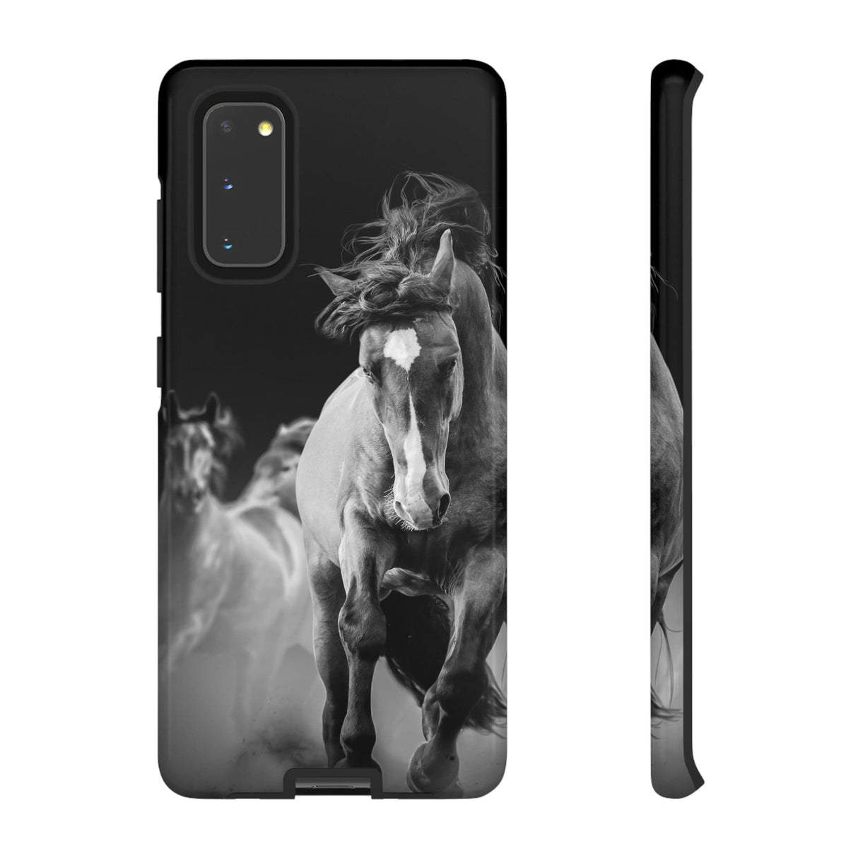 CASEBOB Phone Case Samsung Galaxy S20 / Glossy Wild Horses Android Case (Protective)