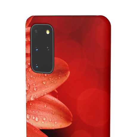 CASEBOB Phone Case Samsung Galaxy S20+ / Matte Red Spring Flower Samsung/iPhone (Slim)