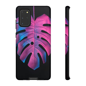 CASEBOB Phone Case Samsung Galaxy S20+ / Matte Tropical Palm Leaves Android Case (Protective)