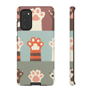 CASEBOB Phone Case Samsung Galaxy S20 / Matte Vintage Cat Paw Android Case (Protective)