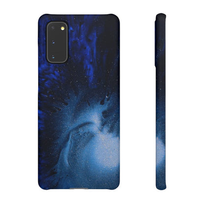 CASEBOB Phone Case Samsung Galaxy S20 / Matte Winter Blue Ink Art  Android Case (Slim)