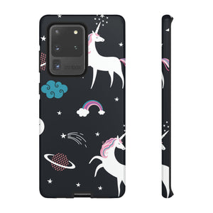 CASEBOB Phone Case Samsung Galaxy S20 Ultra / Glossy Unicorn Android Case (Protective)