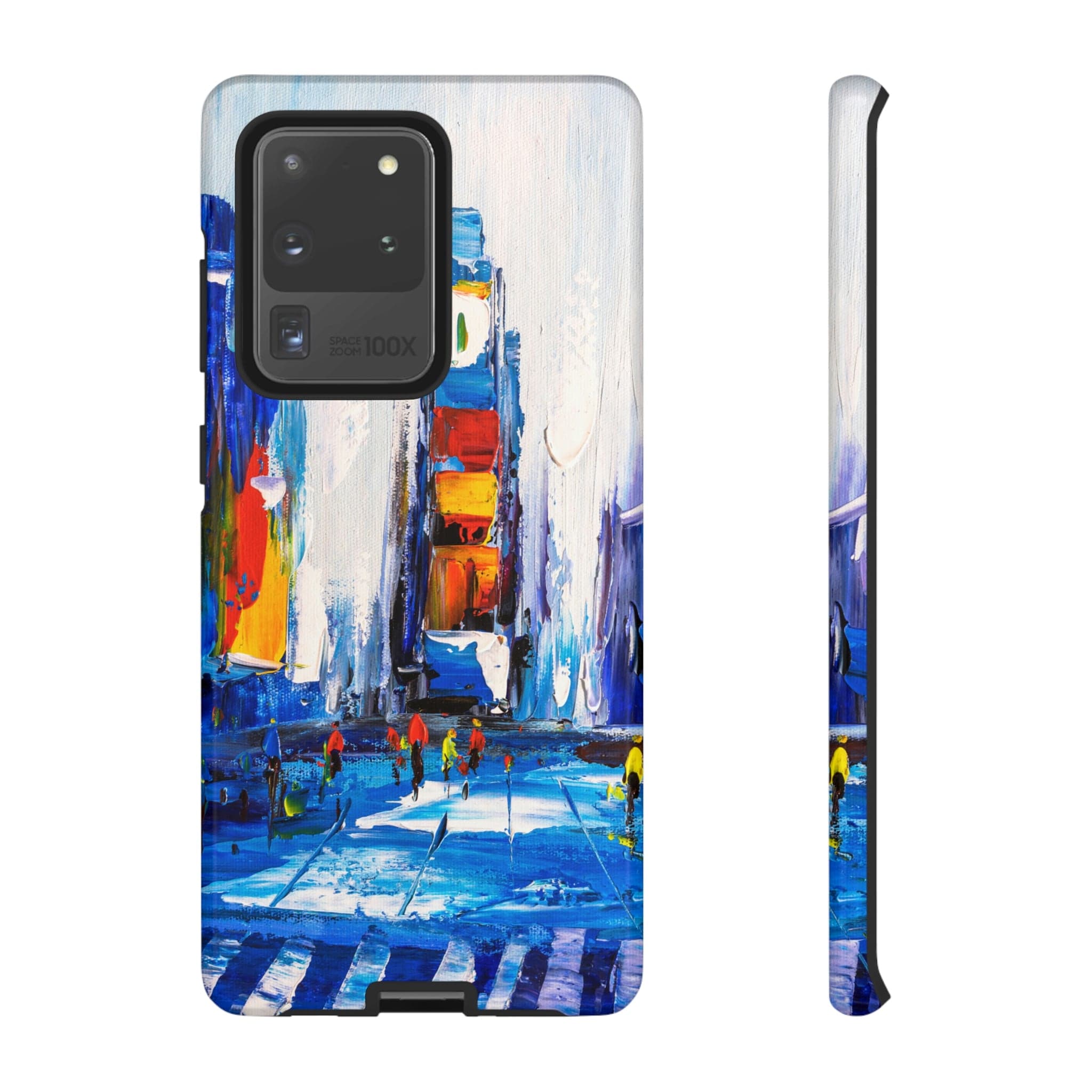 CASEBOB Phone Case Samsung Galaxy S20 Ultra / Glossy View of New York Android Case (Protective)