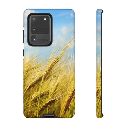 CASEBOB Phone Case Samsung Galaxy S20 Ultra / Glossy Wheat Field Android Case (Protective)