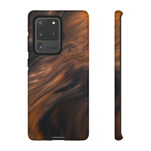 CASEBOB Phone Case Samsung Galaxy S20 Ultra / Matte Brown Mist Ink Art Android Case (Protective)