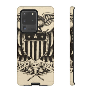 CASEBOB Phone Case Samsung Galaxy S20 Ultra / Matte Vintage American Eagle Android Case (Protective)