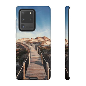 CASEBOB Phone Case Samsung Galaxy S20 Ultra / Matte Wooden pedestrian walkway Samsung Case (Protective)