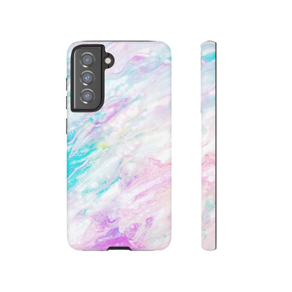 CASEBOB Phone Case Samsung Galaxy S21 FE / Matte Watercolor Pink Android Case (Protective)