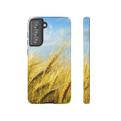 CASEBOB Phone Case Samsung Galaxy S21 FE / Matte Wheat Field Android Case (Protective)