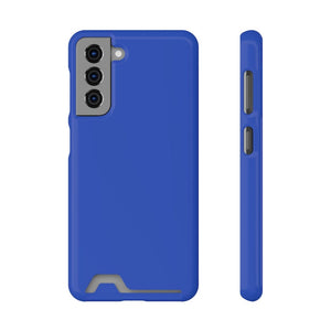 CASEBOB Phone Case Samsung Galaxy S21 / Glossy / Without gift packaging Cerulean Blue Samsung Case (Card)