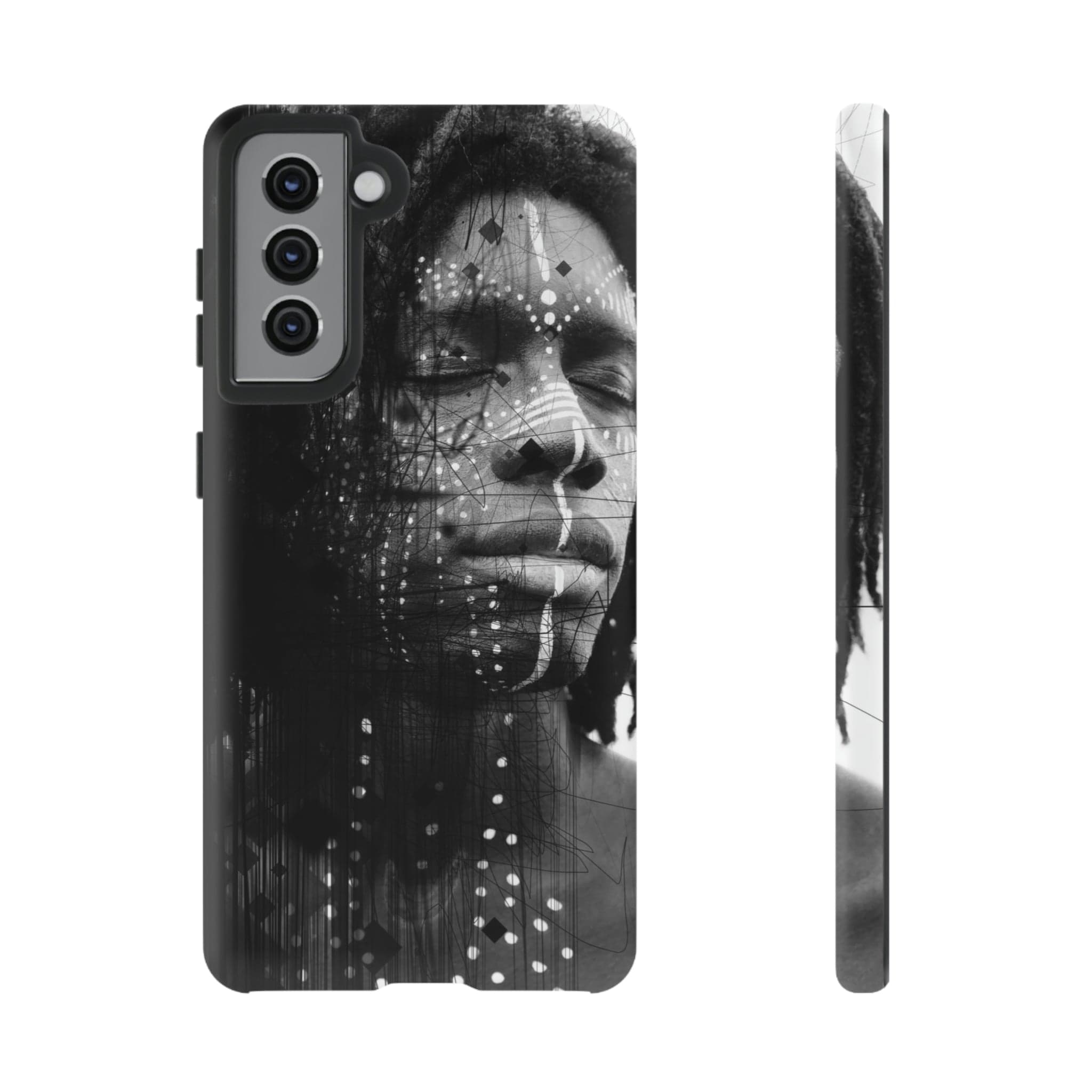 CASEBOB Phone Case Samsung Galaxy S21 / Matte Face Paint Android Case (Protective)