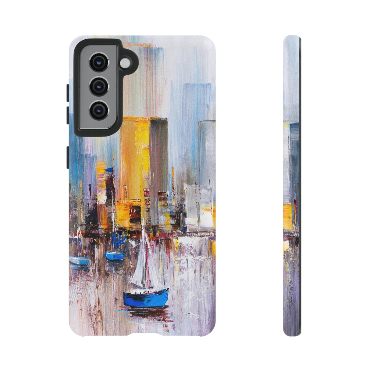 CASEBOB Phone Case Samsung Galaxy S21 / Matte Manhattan Beach Android Case (Protective)