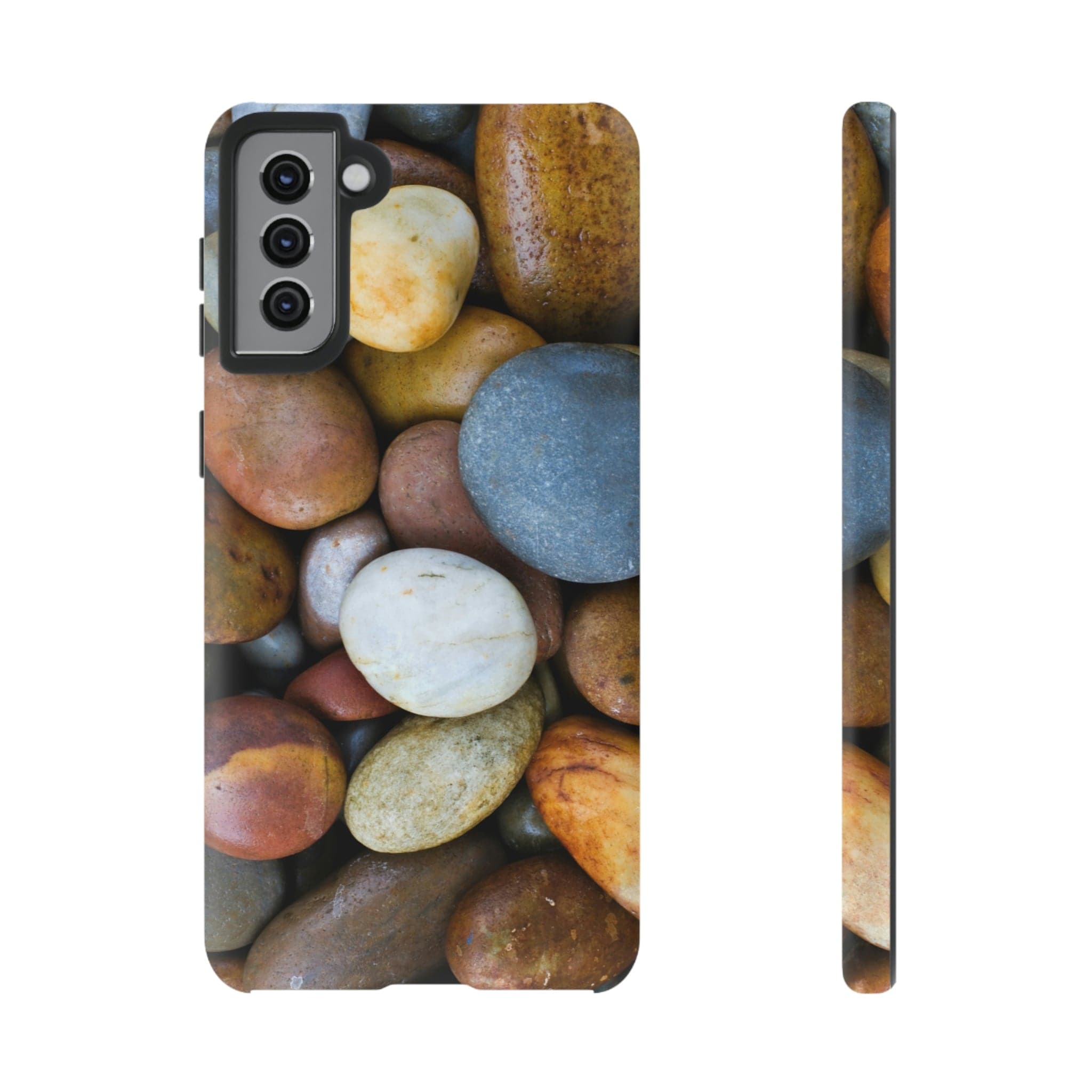 CASEBOB Phone Case Samsung Galaxy S21 Plus / Matte Tumbled Stones Android Case (Protective)