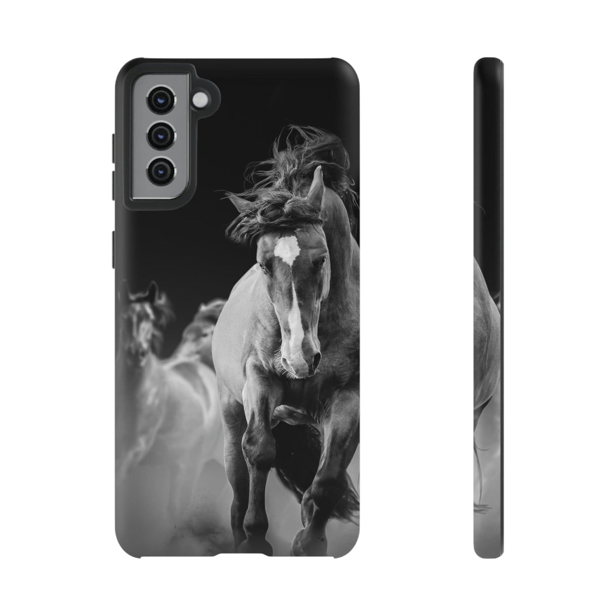 CASEBOB Phone Case Samsung Galaxy S21 Plus / Matte Wild Horses Android Case (Protective)