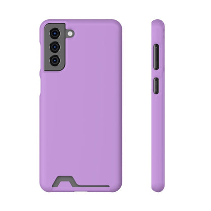 CASEBOB Phone Case Samsung Galaxy S21 Plus / Matte / With gift packaging Bright Ube Android Case (Card)