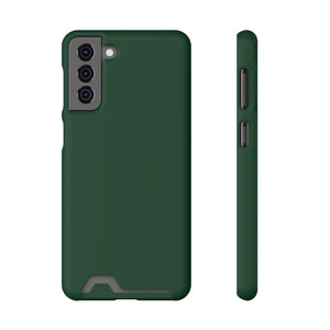 CASEBOB Phone Case Samsung Galaxy S21 Plus / Matte / Without gift packaging British Racing Green Android Case (Card)