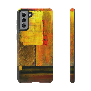 CASEBOB Phone Case Samsung Galaxy S21 Plus / Matte Yellow Painting Android Case (Protective)