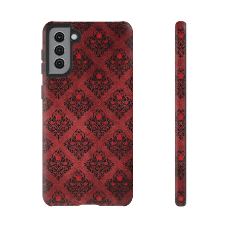 CASEBOB Phone Case Samsung Galaxy S21 Plus / Matte Zimse Gothic Flower Samsung Case (Protective)