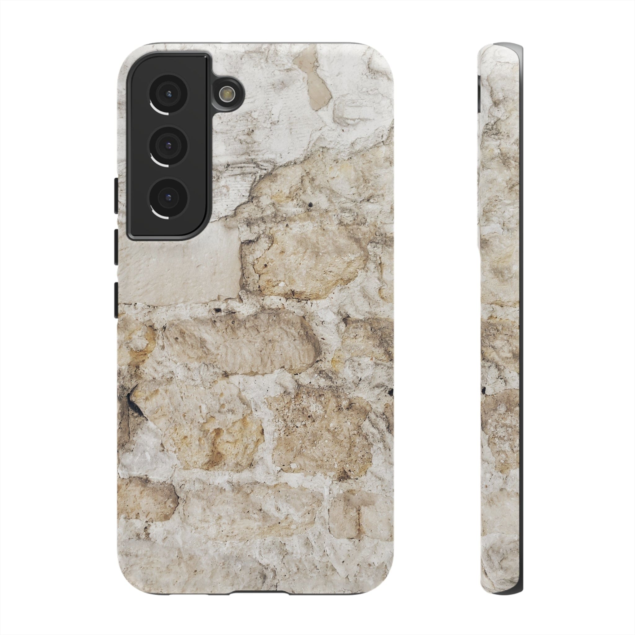 CASEBOB Phone Case Samsung Galaxy S22 / Matte Abstract Brick Samsung Case (Protective)