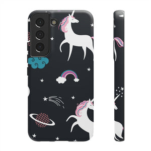 CASEBOB Phone Case Samsung Galaxy S22 / Matte Unicorn Android Case (Protective)