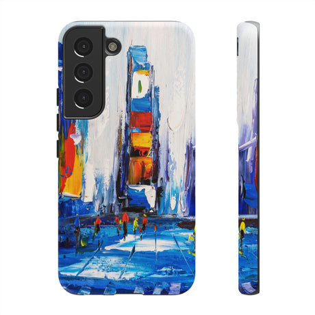 CASEBOB Phone Case Samsung Galaxy S22 / Matte View of New York Android Case (Protective)