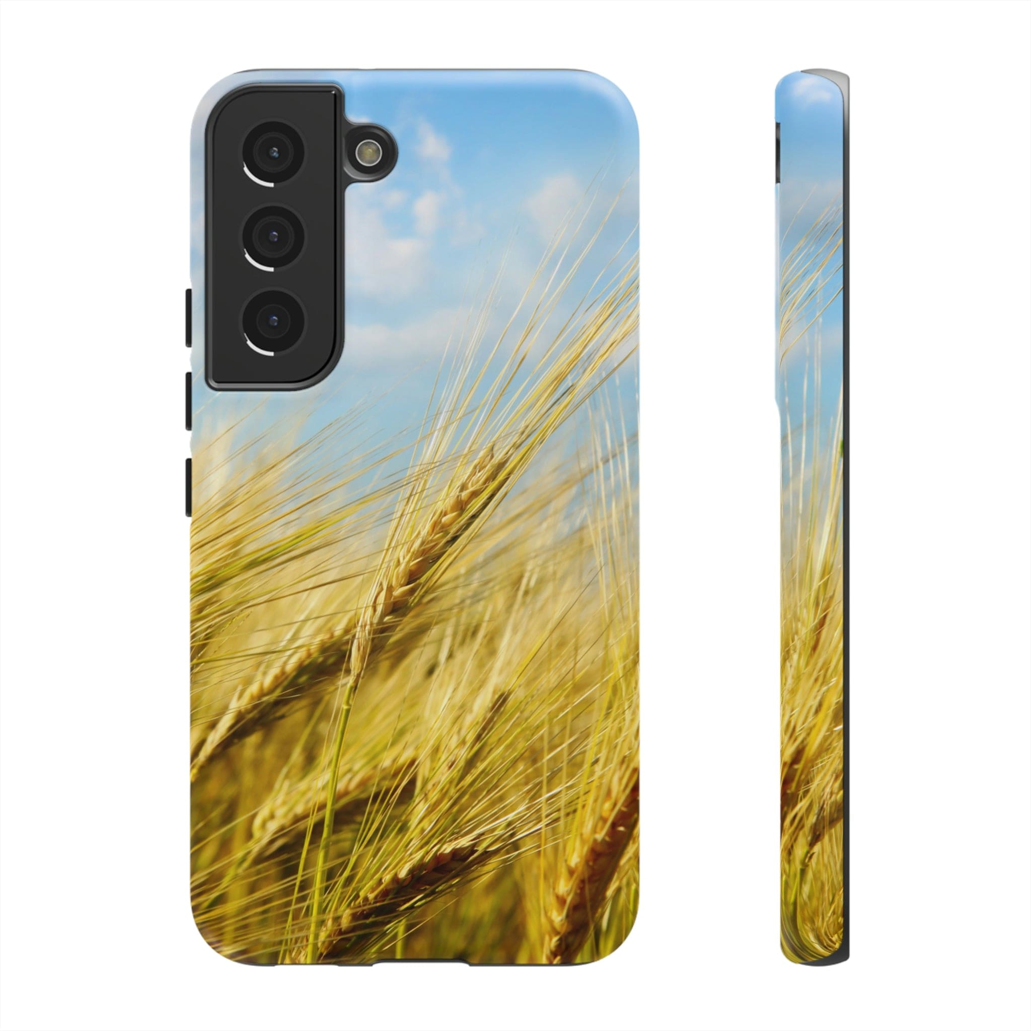 CASEBOB Phone Case Samsung Galaxy S22 / Matte Wheat Field Android Case (Protective)