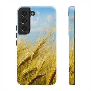 CASEBOB Phone Case Samsung Galaxy S22 / Matte Wheat Field Android Case (Protective)