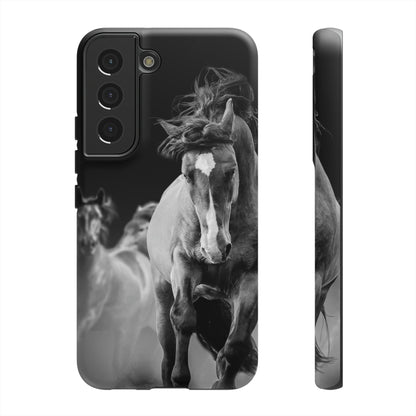 CASEBOB Phone Case Samsung Galaxy S22 / Matte Wild Horses Android Case (Protective)