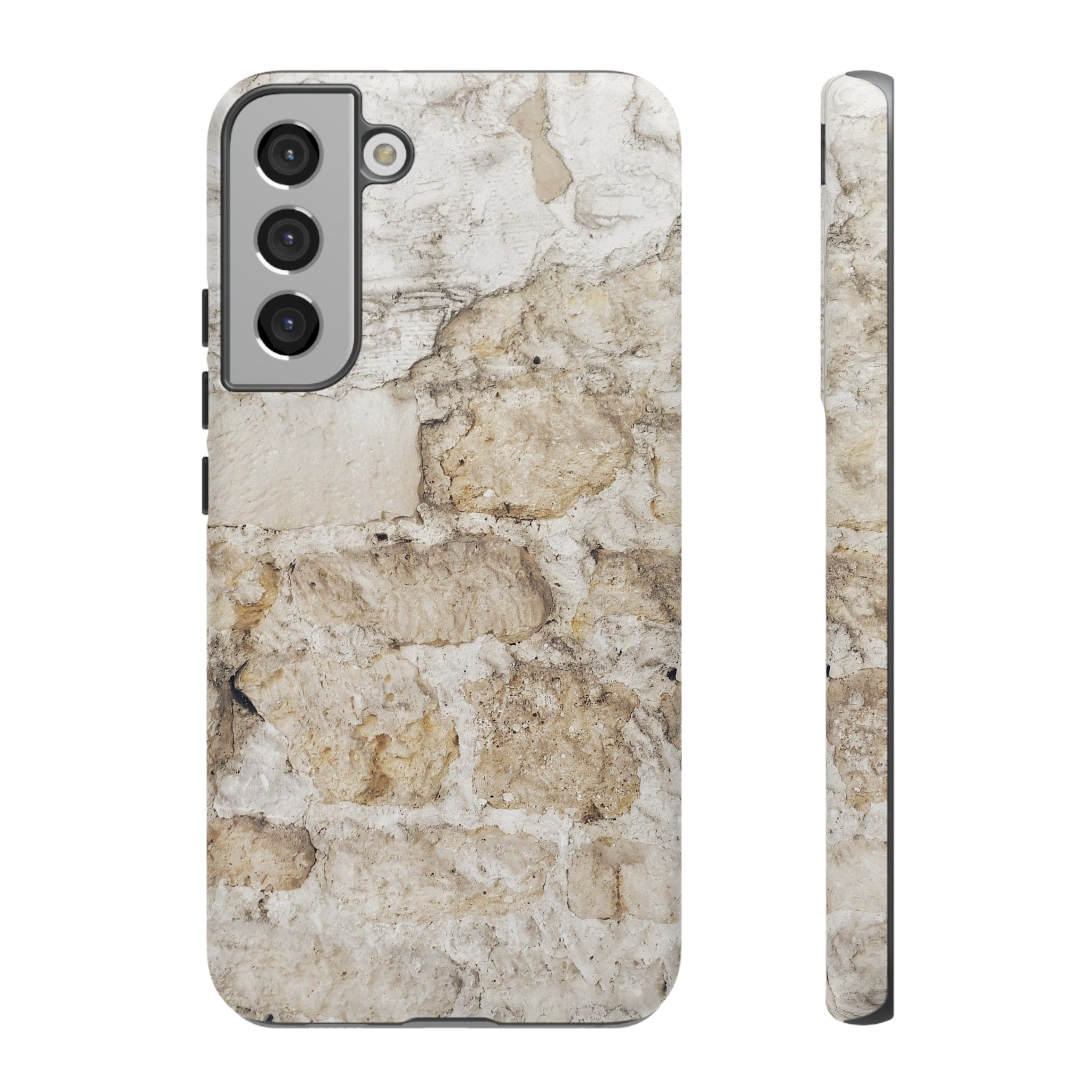 CASEBOB Phone Case Samsung Galaxy S22 Plus / Matte Abstract Brick Samsung Case (Protective)