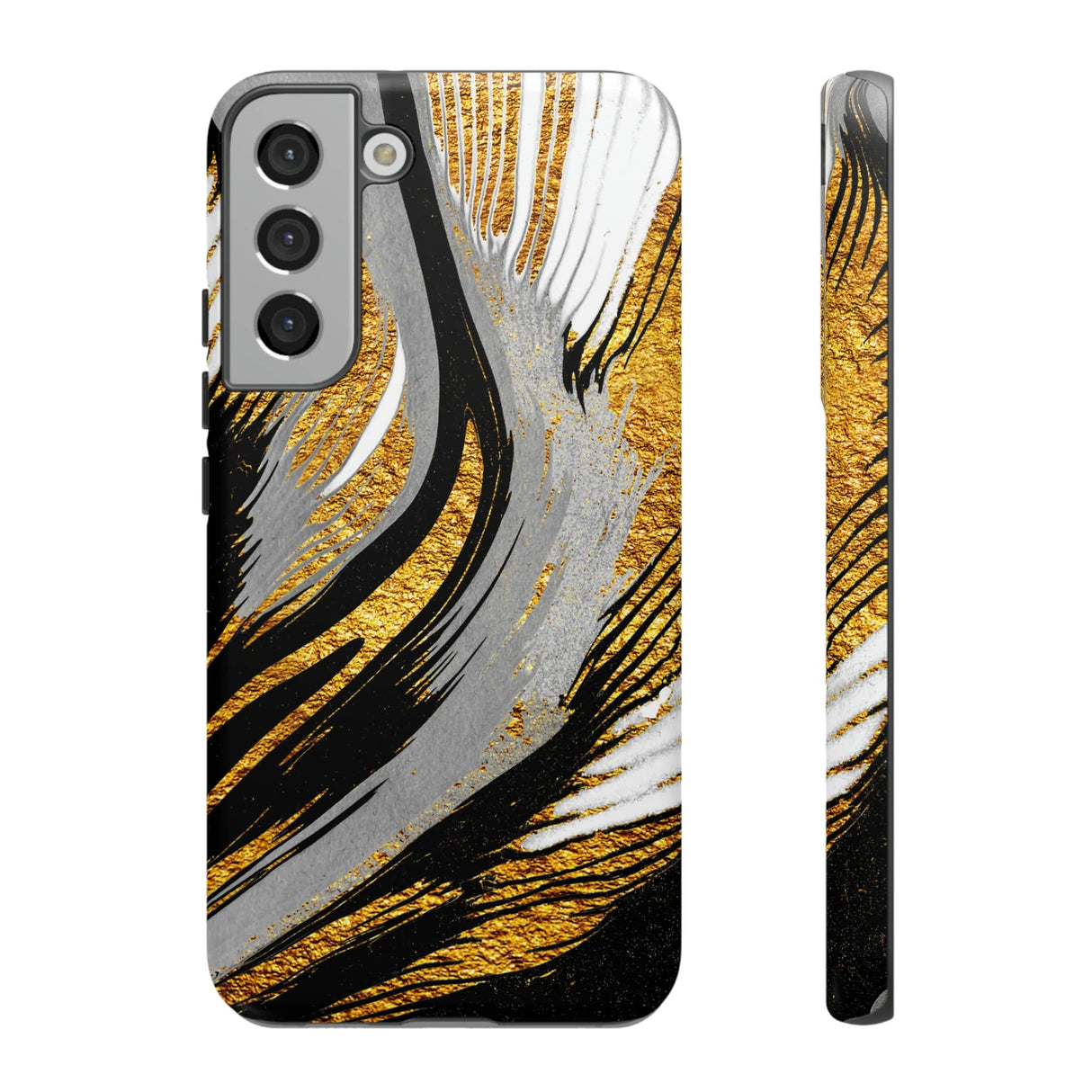 CASEBOB Phone Case Samsung Galaxy S22 Plus / Matte Agate Crystal Android Case (Protective)