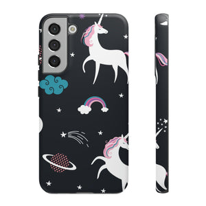 CASEBOB Phone Case Samsung Galaxy S22 Plus / Matte Unicorn Android Case (Protective)