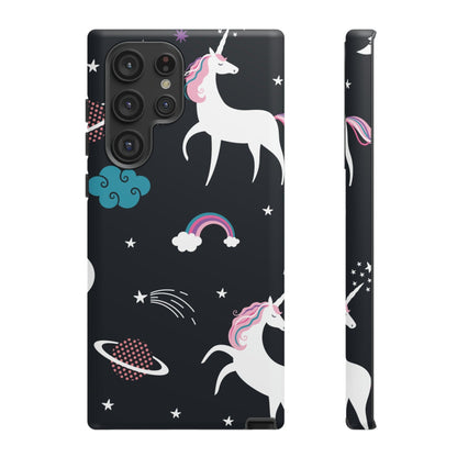 CASEBOB Phone Case Samsung Galaxy S22 Ultra / Matte Unicorn Android Case (Protective)