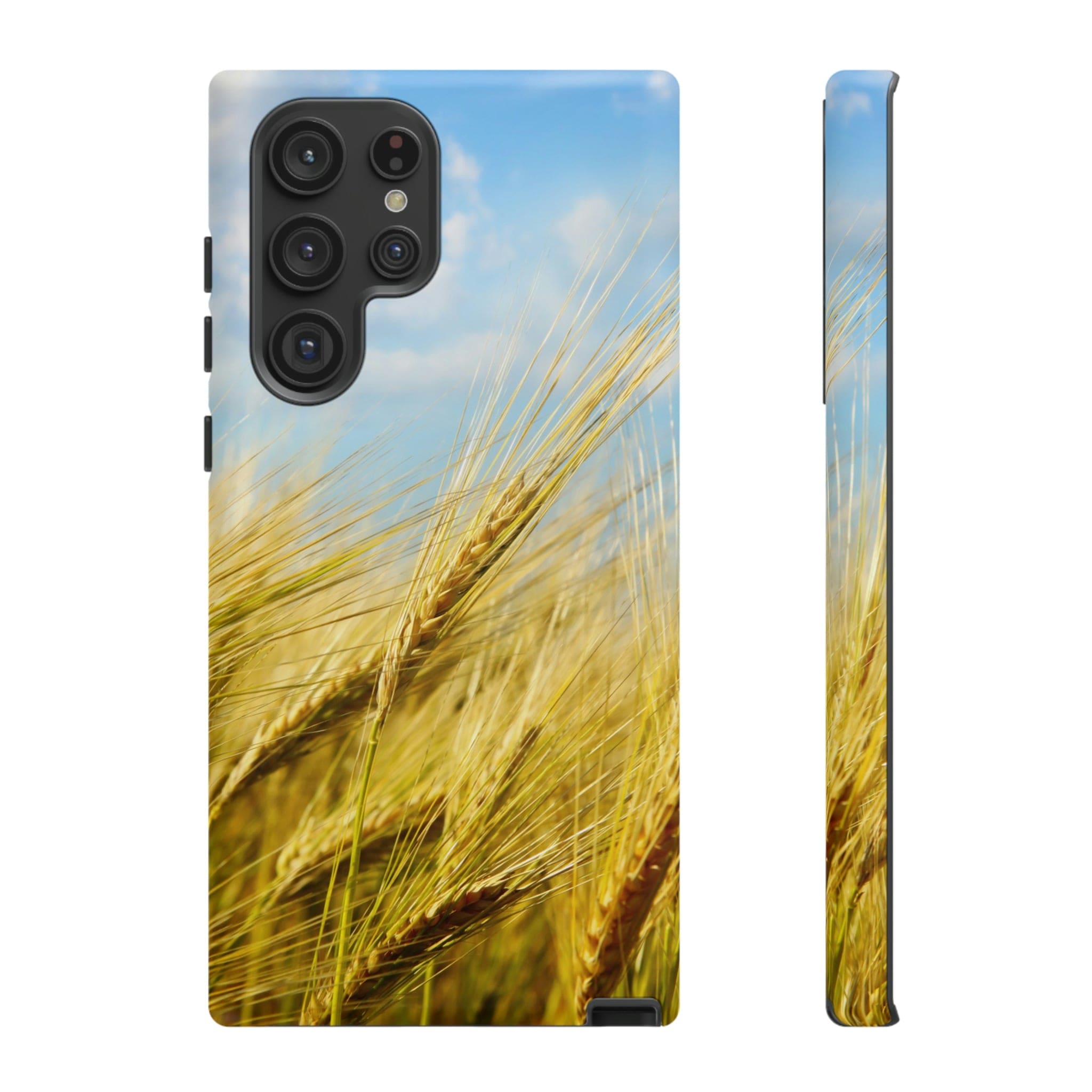 CASEBOB Phone Case Samsung Galaxy S22 Ultra / Matte Wheat Field Android Case (Protective)