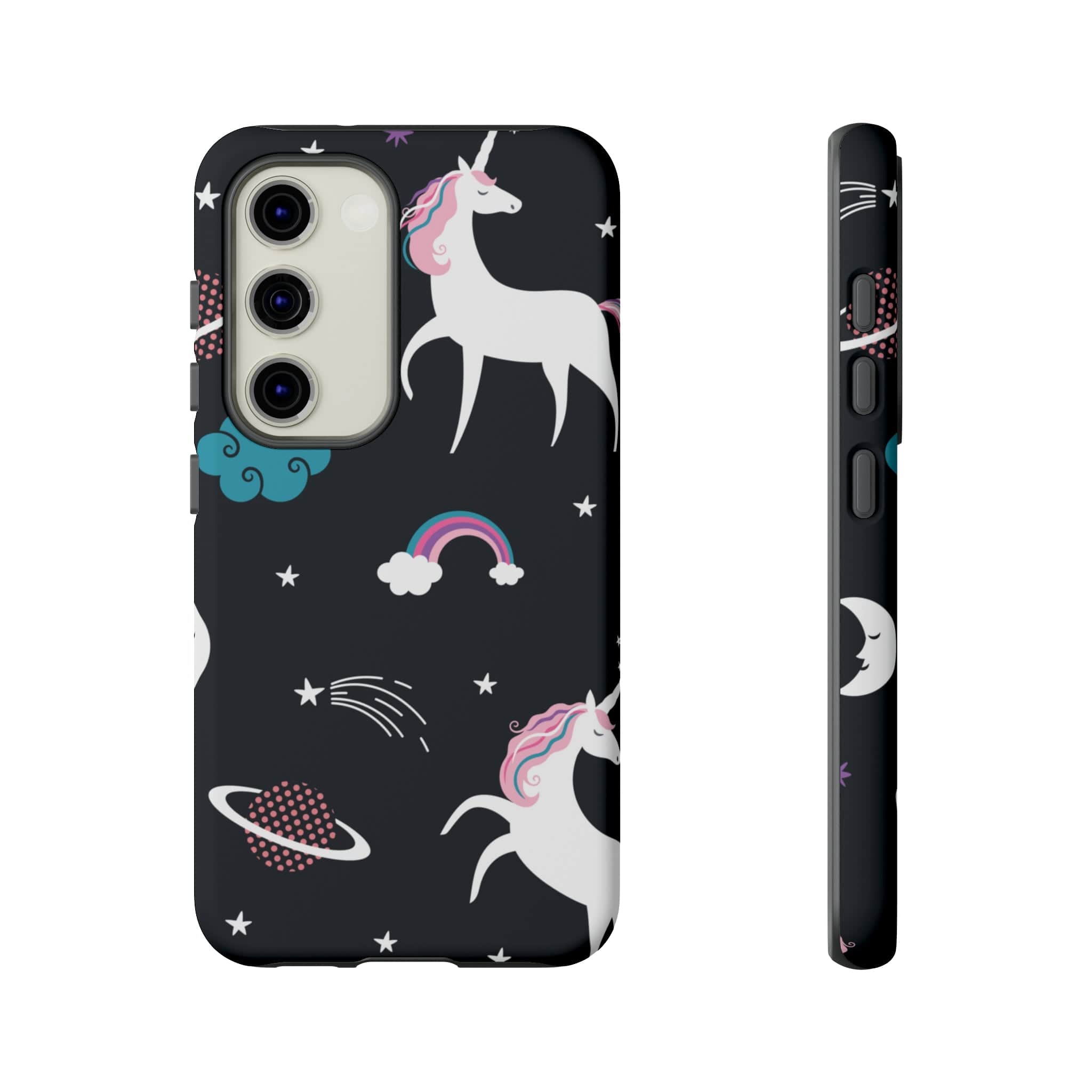 CASEBOB Phone Case Samsung Galaxy S23 / Matte Unicorn Android Case (Protective)