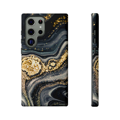 CASEBOB Phone Case Samsung Galaxy S23 Ultra / Glossy Starry Night Android Case (Protective)