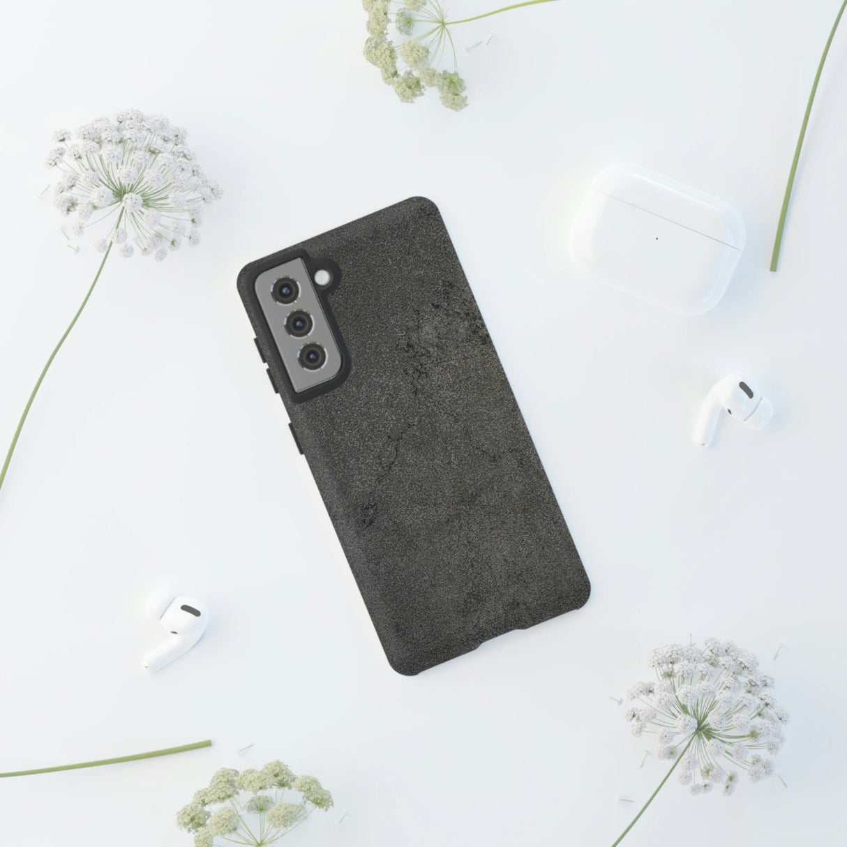 CASEBOB Phone Case Steel Grey Granite Android Case (Protective)