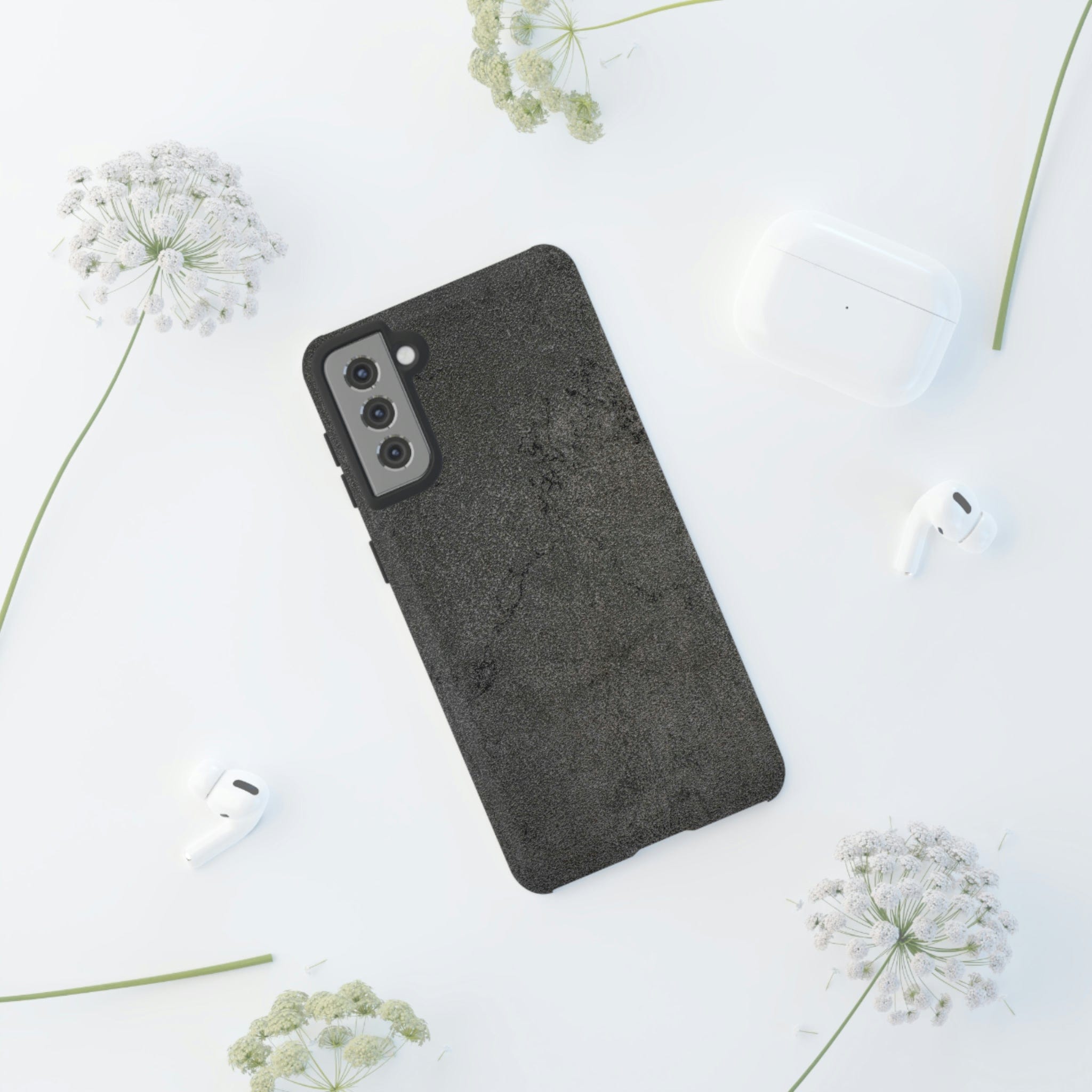 CASEBOB Phone Case Steel Grey Granite Android Case (Protective)