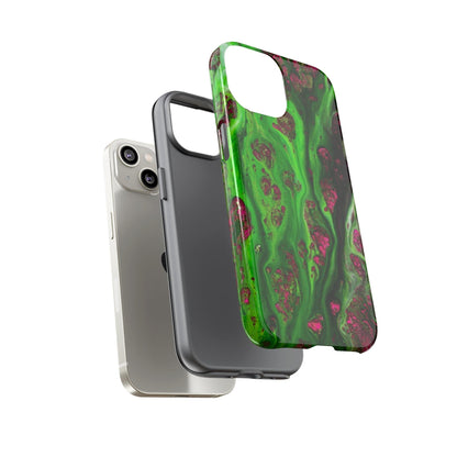 CASEBOB Phone Case Toxic Green Ink Art iPhone Case (Protective)