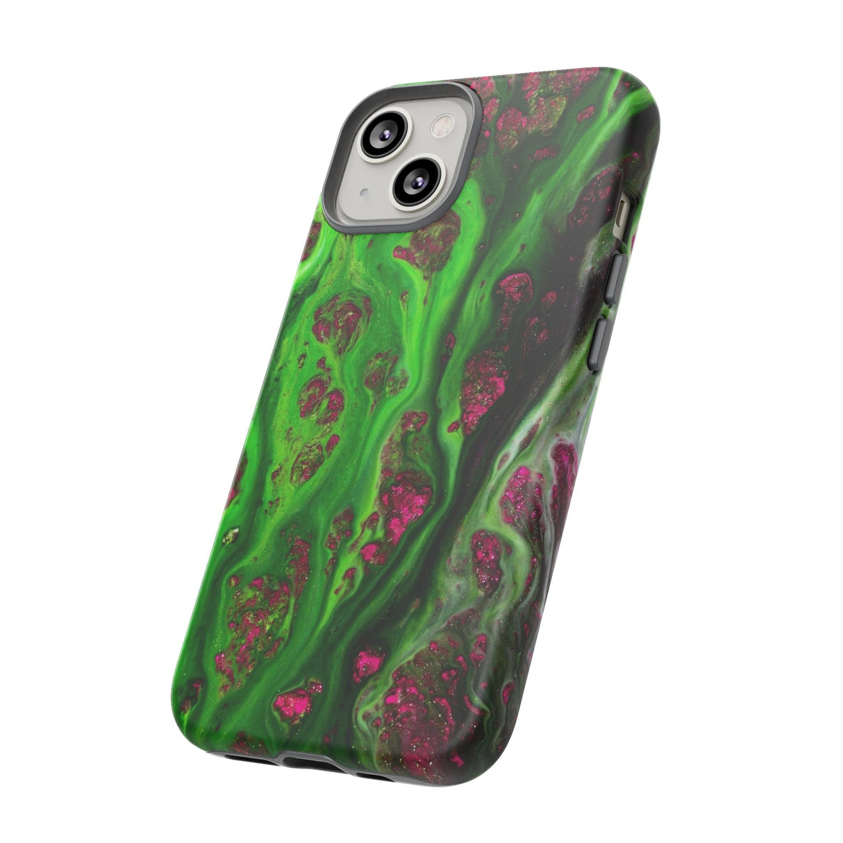 CASEBOB Phone Case Toxic Green Ink Art iPhone Case (Protective)