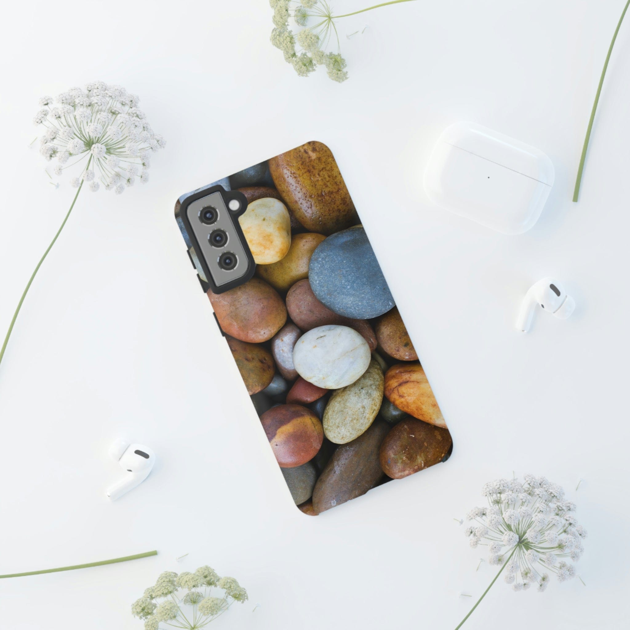 CASEBOB Phone Case Tumbled Stones Android Case (Protective)