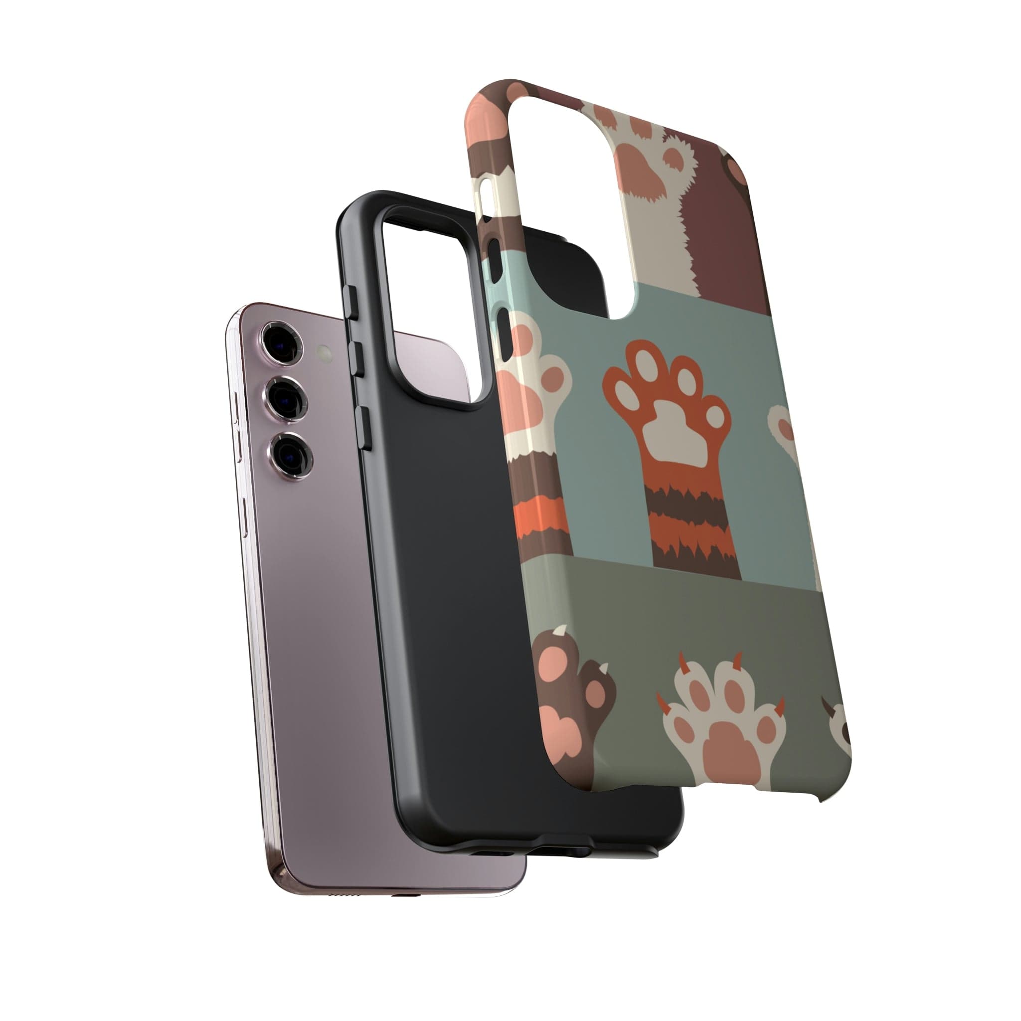 CASEBOB Phone Case Vintage Cat Paw Android Case (Protective)