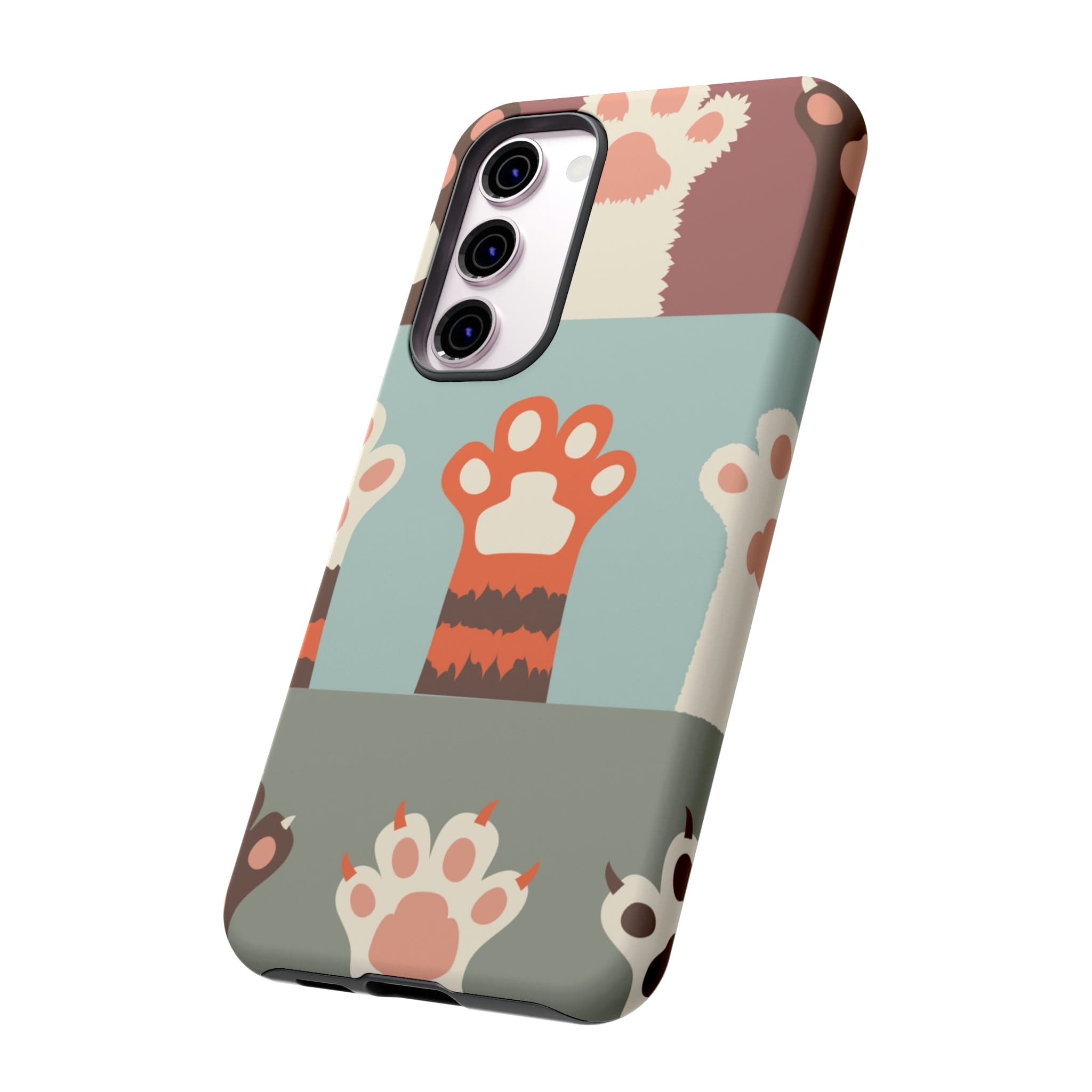 CASEBOB Phone Case Vintage Cat Paw Android Case (Protective)