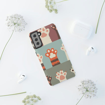 CASEBOB Phone Case Vintage Cat Paw Android Case (Protective)