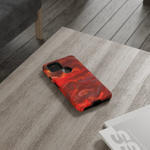 CASEBOB Phone Case Warm Flames Ink Art Android Case (Protective)