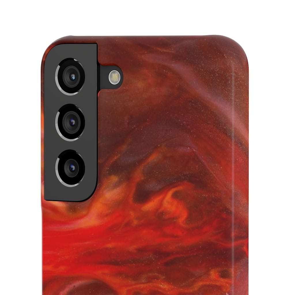 CASEBOB Phone Case Warm Flames Ink Art Android Case (Slim)