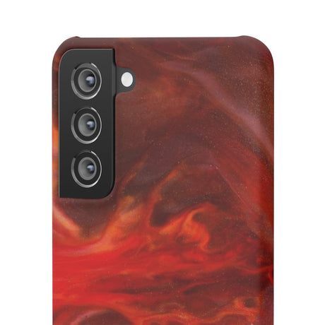 CASEBOB Phone Case Warm Flames Ink Art Android Case (Slim)