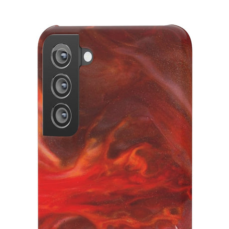 CASEBOB Phone Case Warm Flames Ink Art Android Case (Slim)